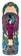 Santa Monica Airlines Martinez Hand Shake 10.0 Skateboard Deck - natural