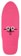 Santa Monica Airlines Natas Panther 10.0 1st Edition Skateboard Deck - pink - top