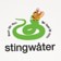 Stingwater Groeing Tragon T-Shirt - white - front detail