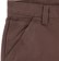 Vans Skate Drill Chore AVE Loose Carpenter Pants - chocolate brown - front detail