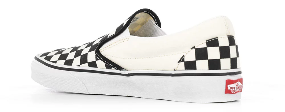 Off white and black checkered vans hotsell
