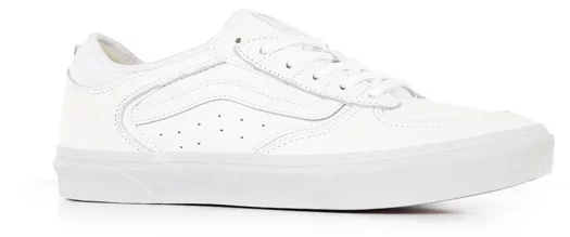 Vans Skate Rowley Shoes - leather white/white