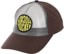 Hockey Reverse Trucker Hat - brown