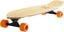 Sector 9 Oracle FT Point 34.0" Complete Longboard - black trucks / orange wheels - angle