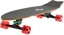 Sector 9 Wavepark Party 30.25" Complete Cruiser Skateboard - black trucks / red wheels - angle