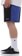 Tactics Oval Logo Hybrid Shorts - blue/black - model