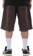 Polar Skate Co. Big Boy Denim Shorts - mud brown - model