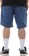 Former Distend Denim Shorts - dark blue denim - model