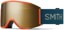 Smith Squad Mag ChromaPop Goggles + Bonus Lens - rust/sun black gold mirror +  storm blue sensor mirror lens