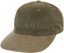 Quasi Eurotext Snapback Hat - olive