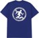 Polar Skate Co. Don't Play T-Shirt - deep royal blue - reverse