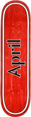 April OG Logo 8.38 Skateboard Deck - view large