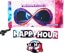 Happy Hour Bikini Beach Sunglasses - (evan smith) space dust - detail