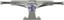 Thunder Polished Inverted Skateboard Trucks - polished (147) - reverse