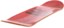 Roger Skateboards Half Roger 8.75 Skateboard Deck - red - angle