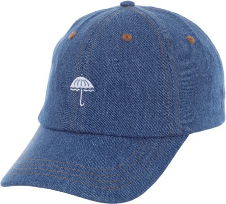 Helas Classic Strapback Hat - washed denim - view large