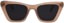 I-Sea Daisy Polarized Sunglasses - sand/smoke polarized lens - front