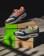 Nike SB Nike Air Max 1 SP Shoes - (huf) anthracite/pear-medium grey-flat pewter - alt 2