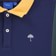 Helas Carlton L/S Polo Shirt - navy - front detail