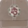 Bronze 56k Shakra Strapback Hat - tan - front detail