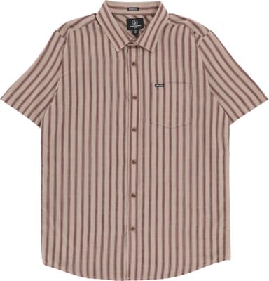 Volcom Arvostripe S/S Shirt - light khaki - view large