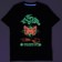 Volcom Diabolical Inheritance T-Shirt - stealth - blacklight front