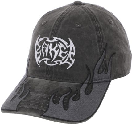Baker Flames Dad Strapback Hat - black - view large