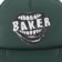 Baker Yeller Trucker Hat - dark green - front detail