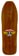 Powell Peralta Frankie Hill Bull Dog 10.0 Reissue Skateboard Deck - brown stain - top