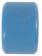 Powell Peralta Snakes Cruiser Skateboard Wheels - blue v2 66 (82a) - side
