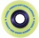 Powell Peralta Snakes Cruiser Skateboard Wheels - yellow v2 69 (82a)