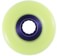 Powell Peralta Snakes Cruiser Skateboard Wheels - yellow v2 69 (82a) - reverse