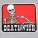 Deathwish Benny T-Shirt - heather grey - reverse detail