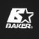 Baker B Star Hoodie - black - front detail