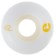 Sml. Grocery Bag II V-Cut Skateboard Wheels - white/yellow (99a)