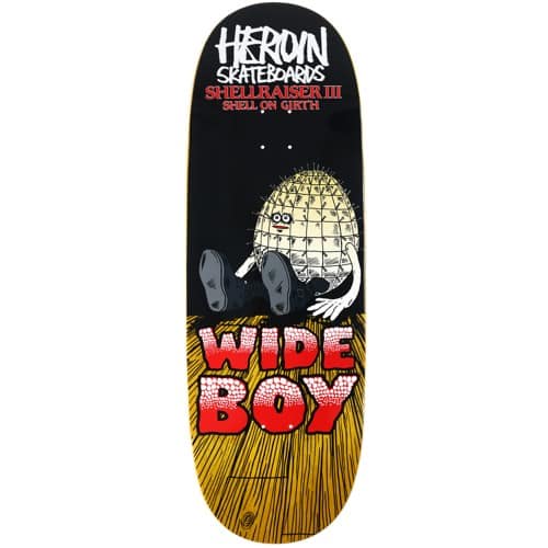 スケートボード Heroin skateboards deck size 8.0 Heroin Skateboards Gou Miyagi Pro Model Blue 8.38 Skateboard
