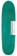 Girl Bannerot Gridbox 9.0 Loveseat+ Shape Skateboard Deck - top