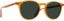 RAEN Basq 50mm Polarized Sunglasses - honey/green polarized lens