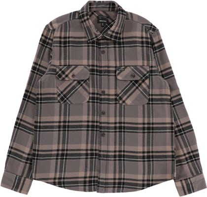 Brixton Bowery Flannel - charcoal/black/cinder grey - view large