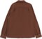 Brixton Hasting Lightweight Ultra Soft Flannel Shirt - pinecone brown - reverse