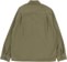 Brixton Selden L/S Shirt - olive surplus worn wash - reverse