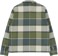 Brixton Motor Jacket - blue mirage/dill plaid - reverse