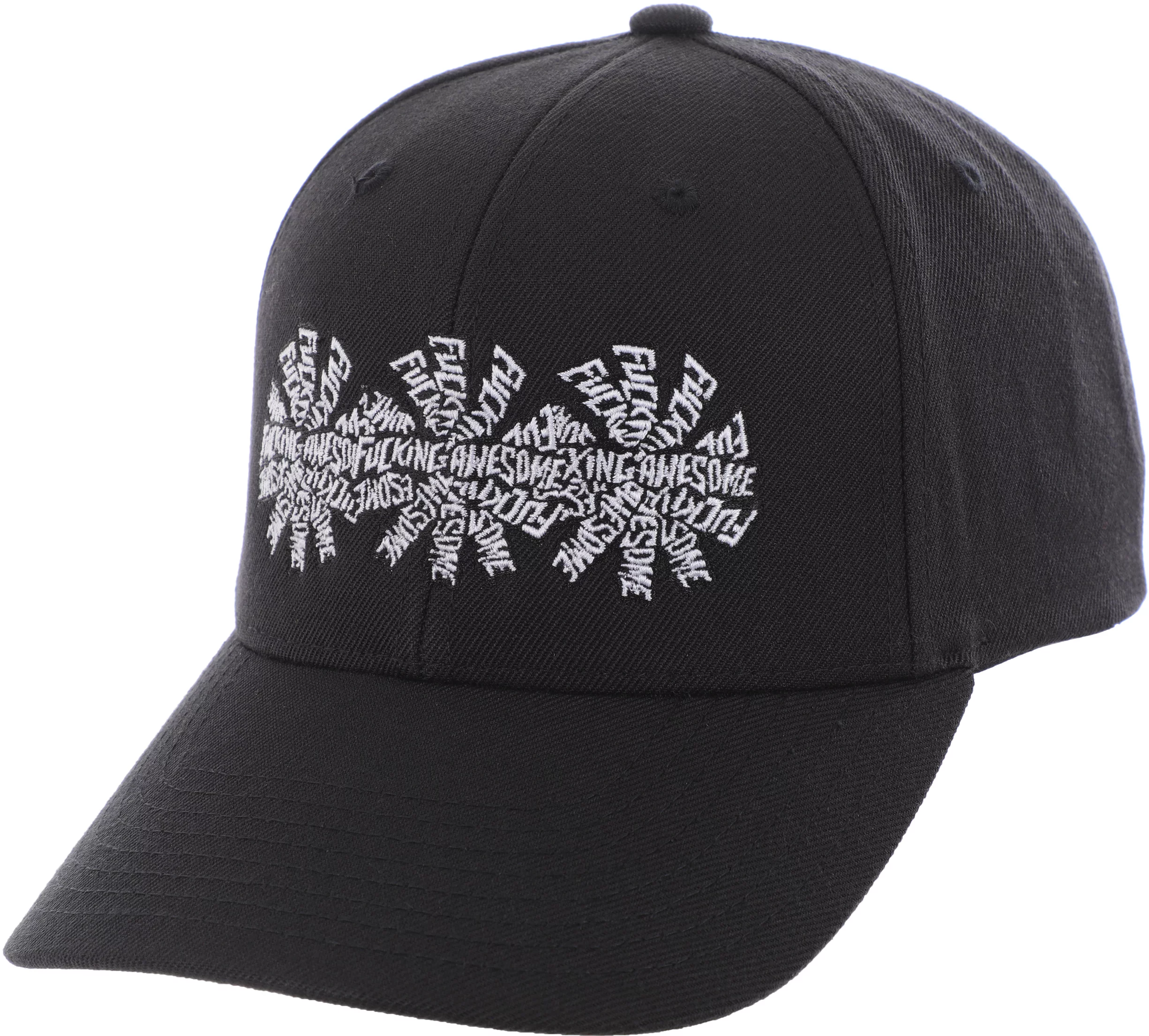 FUCKING AWESOME ファッキンオーサム　3 SPIRAL CAP Fucking Awesome 3 Spiral Cap - Black | Flatspot