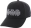 Fucking Awesome 3 Spiral Snapback Hat - black