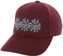 Fucking Awesome 3 Spiral Snapback Hat - maroon