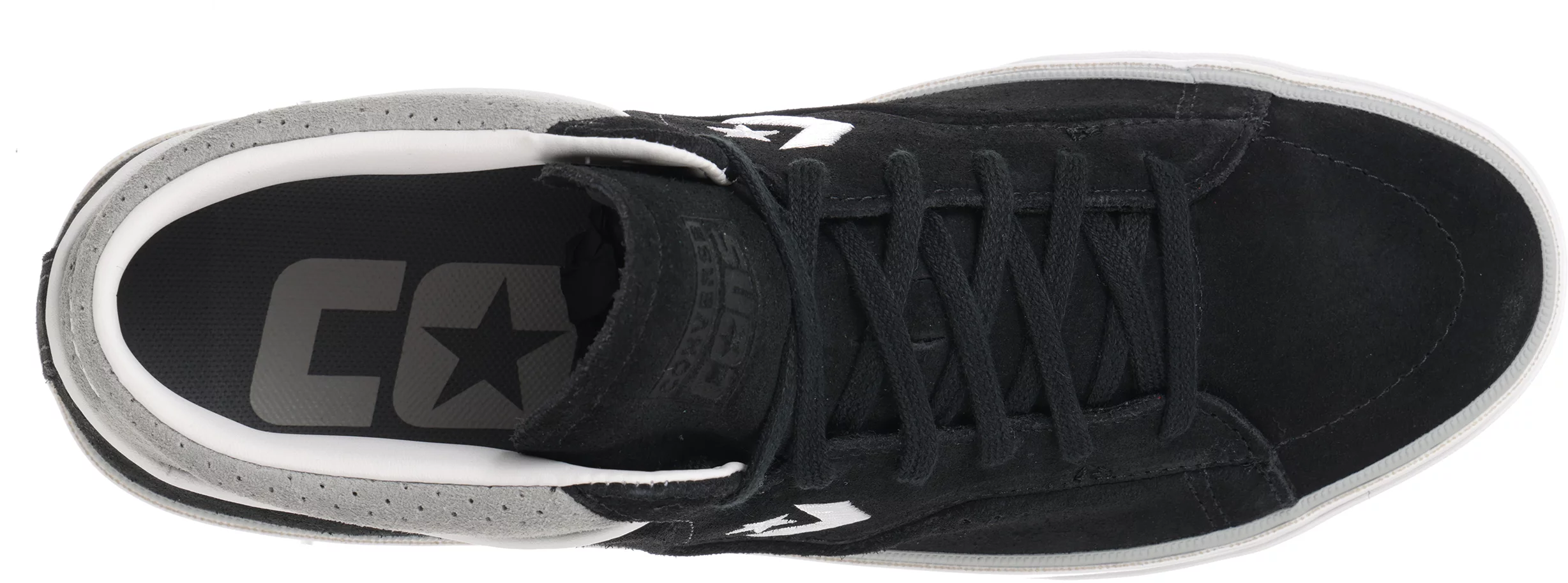 Converse Louie Lopez Pro Mid Skate Shoes - black/ash stone 