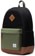 Herschel Supply Heritage V2 Backpack - black/four leaf clover/saddle brown - alternate