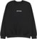 Fucking Awesome Little Stamp Crew Sweatshirt - black