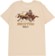 Brixton Wrangling T-Shirt - cream - reverse
