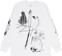 Last Resort AB Expando L/S T-Shirt - white/black - front